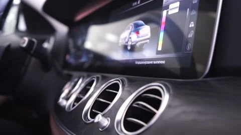 Flatbed LED panel - change the backlight torpedo Video stock 195294528