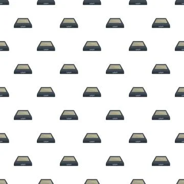 Flatbed scanner device repeating pattern electronic hardware background Illustrazione stock
