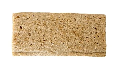 Flatbread reveals its texture and grain Stock Photos