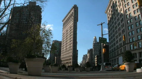 Flatiron Building Stock Footage 695052