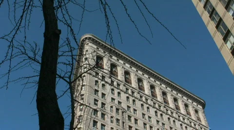 Flatiron Building Stock Footage 695078