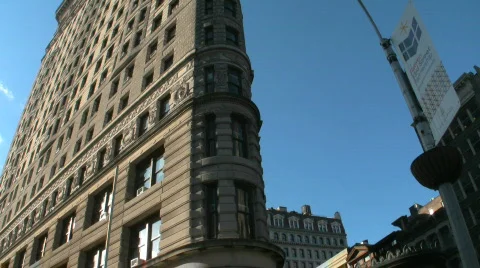Flatiron Building Stock Footage 695106