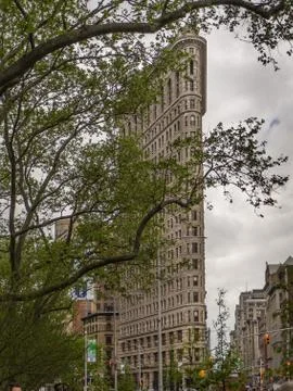 Flatiron Building in NYC Stock Photos