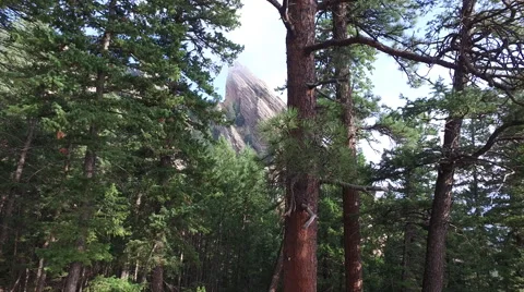 Flatirons in Boulder, Colorado Stock-Footage 66882815