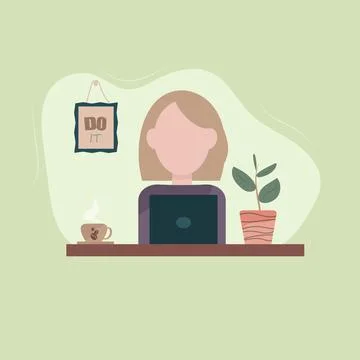 Flatjob Stock Illustration