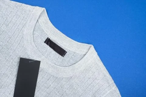 Flatlay with knitted top Stock Photos