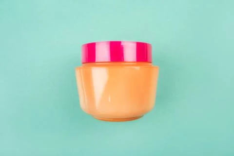 Flatlay with plastic bottles Stock Photos