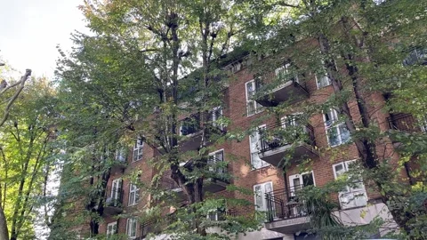 Flats in London Stock Footage 288705771