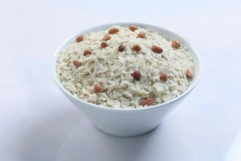 Flattened rice Stock Photos