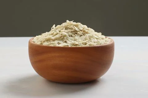 Flattened rice Stock Photos