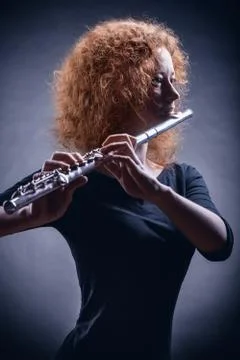 Flautist Stock Photos