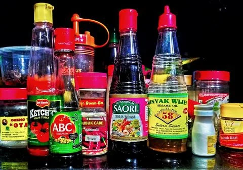 Flavoring for cooking Foto stock
