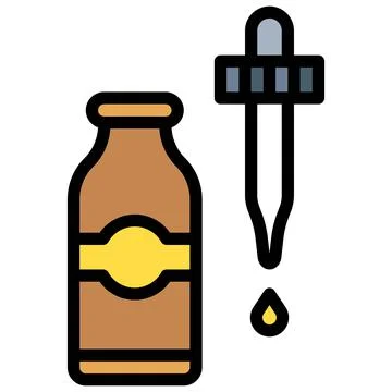 Flavoring icon, Bakery and baking related vector Stock Illustration