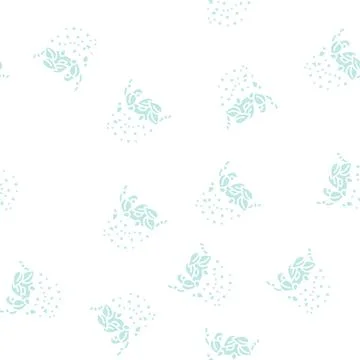 Flavoring tea glyph seamless pattern Illustration