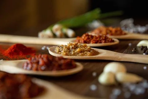 Flavors of Garlic Stock Photos