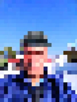 A flawless colored graphical design of squares Stock Illustration