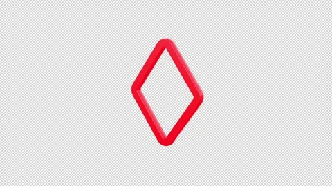 Flawless Diamond Card Graphics for Multimedia Projects Stock Footage 273190209