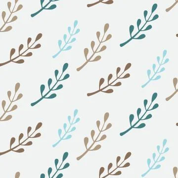 Flawless Leaves Background Design Stock-Illustration