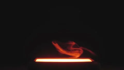 Flawless red mist particles from dry ice. Stock Footage 204724175