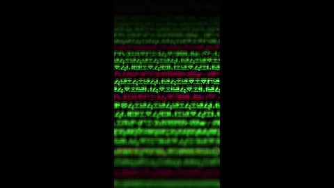 Flaws in Alien or Extraterrestrial Code - Advanced Knowledge Concept - Verti Stock Footage 327766666