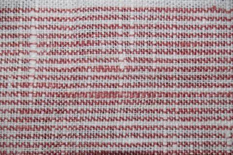 Flax fabric, close-up Stock Photos