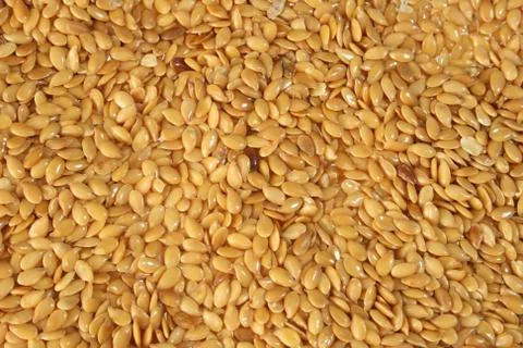 Flax seed background Stock Photos