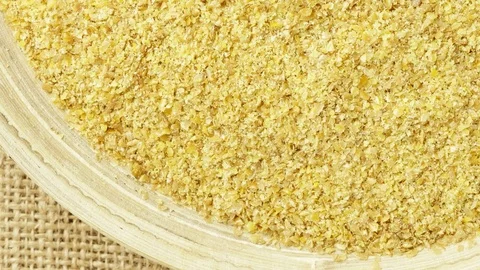 Flax seed Stock Footage 76315996