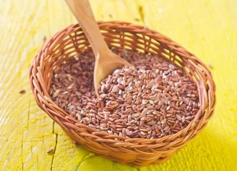 Flax seed Stock Photos