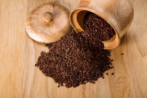 Flax Seed Stock Photos