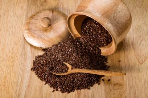 Flax Seed Stock Photos