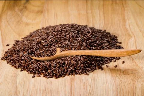 Flax Seed Stock Photos