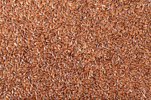 Flax seeds Stock Photos