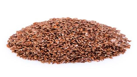 Flax seeds Foto stock