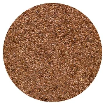 Flax seeds Stock Photos