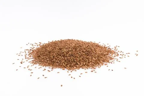 Flax seeds Foto stock