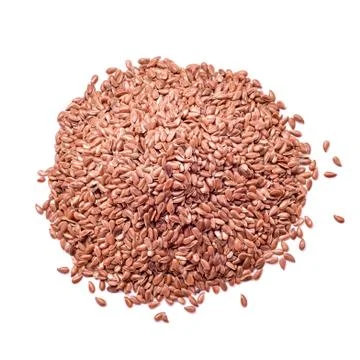 Flax seeds Stock Photos