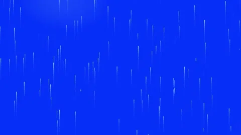 Flaying lines technology background white particles lines loop animation blue Stock Footage 295074563