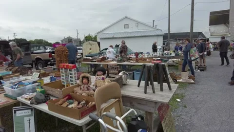 Flea Market Video stock 196258361