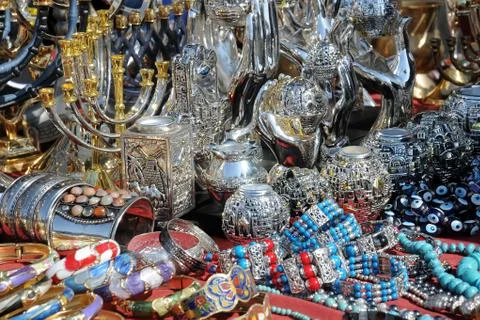 At the flea market Stock Photos