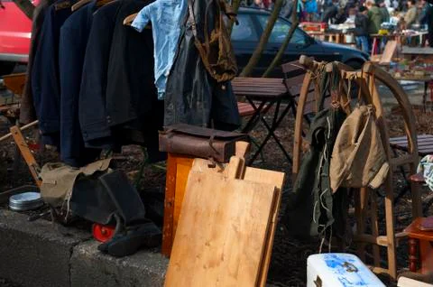 Flea market Stock Photos
