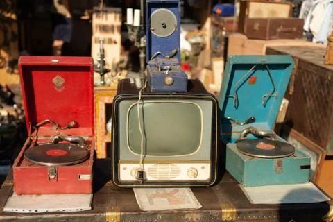 Flea market Stock Photos