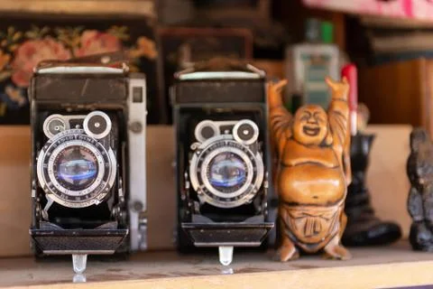 Flea market. Stock Photos