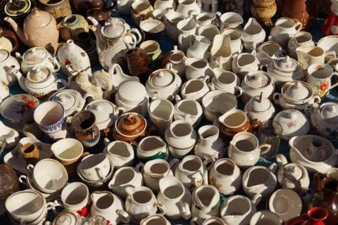 Flea market Stock Photos