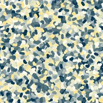 Flecktarn camouflage seamless pattern background. Vector illustration. イラスト素材