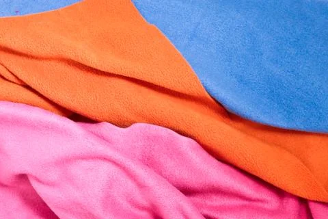 Fleece material Stock Photos