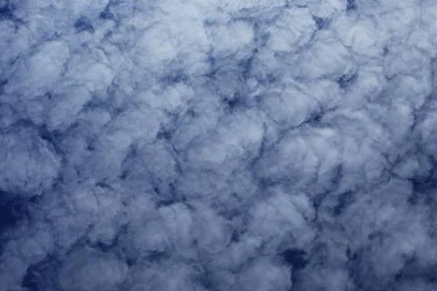 Fleecy - cotton wool cloud - closer Stock Photos