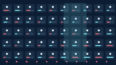 Fleet Depot Charging Load Queue Seamless Energy Loop Stock Footage 346457078