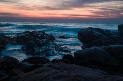 Fleeting Everchanging Ocean Stock Photos