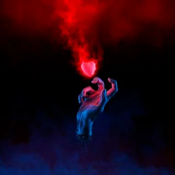 The fleeting heart Illustrazione stock