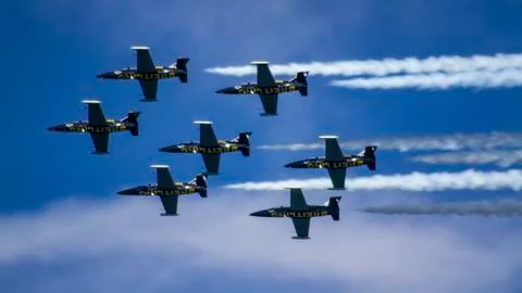 FleetWeekSF Breitling Stock Photos